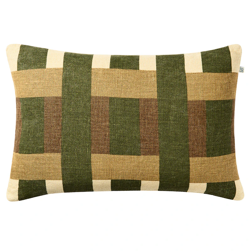Benaras Kissenbezug 40x60 cm, Taupe