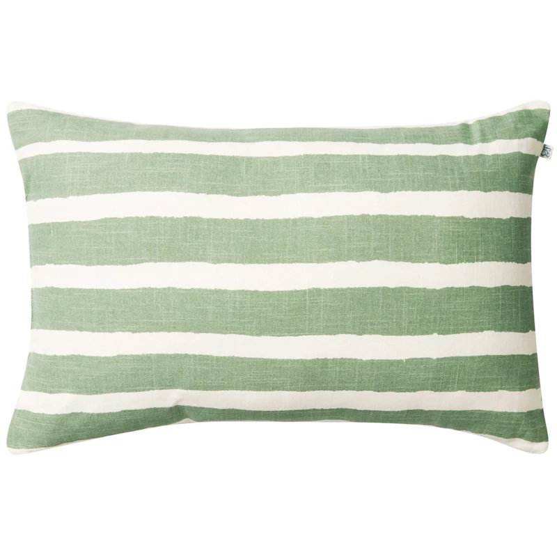 Block Stripe Outdoor-Kissen 40x60 cm, Sage