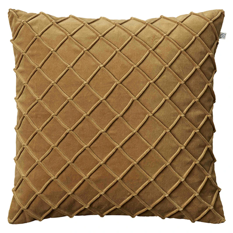 Deva Cushion Cover, Masala Yellow