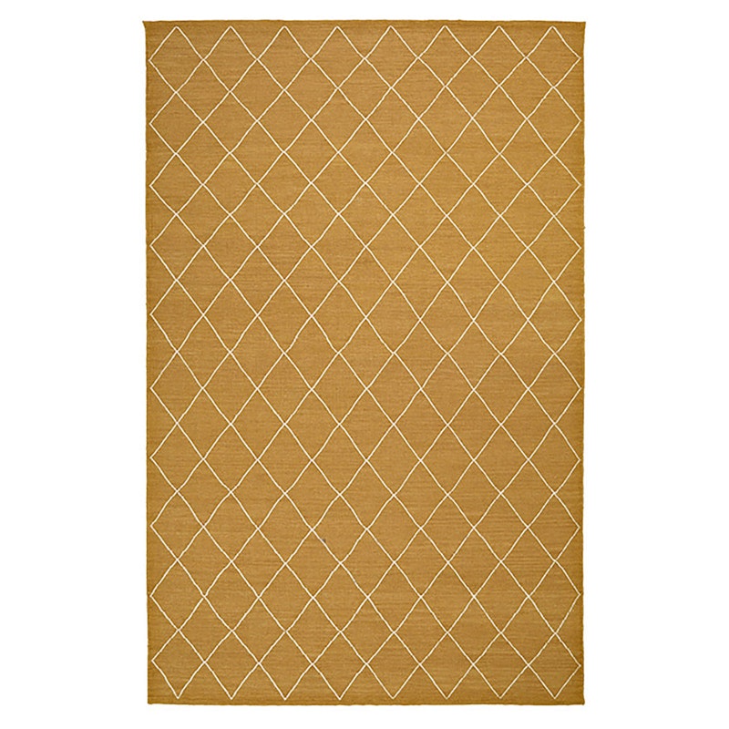 Diamond Dhurry Teppich 184x280cm, Masala Yellow