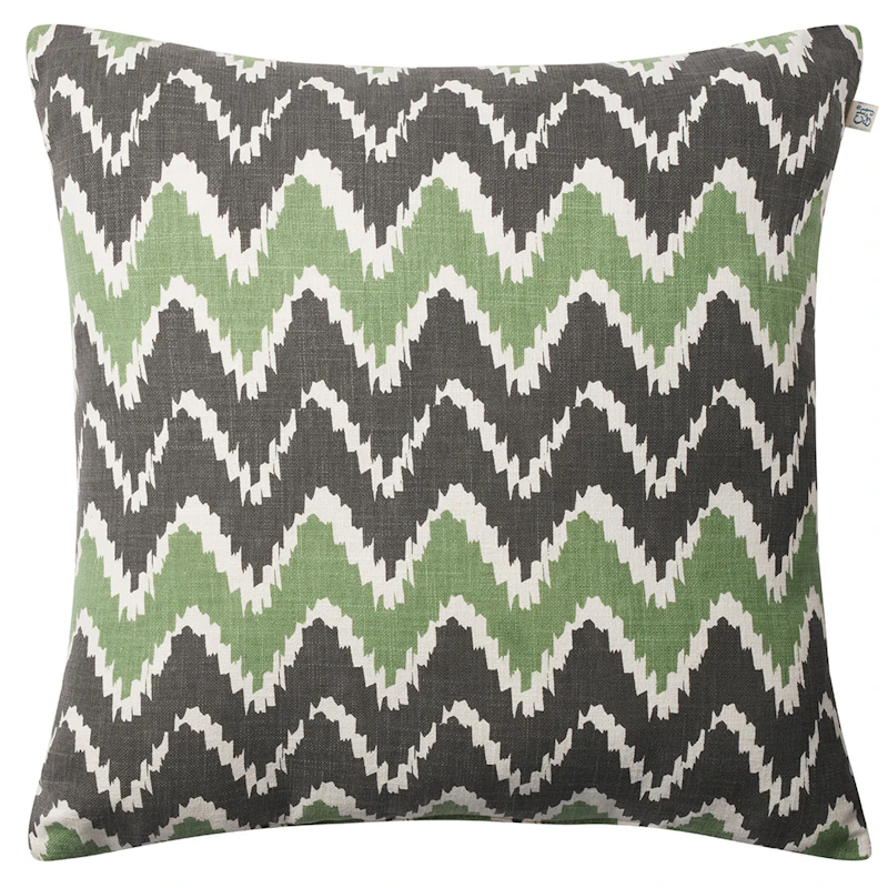 Ikat Bangalore Outdoor-Kissen 50x50 cm, Grey/Sage