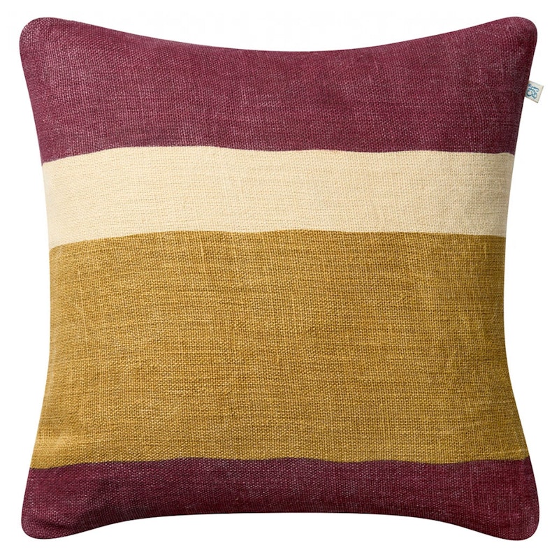Manali Kissenbezug 50x50 cm, Ruby / Masala Yellow