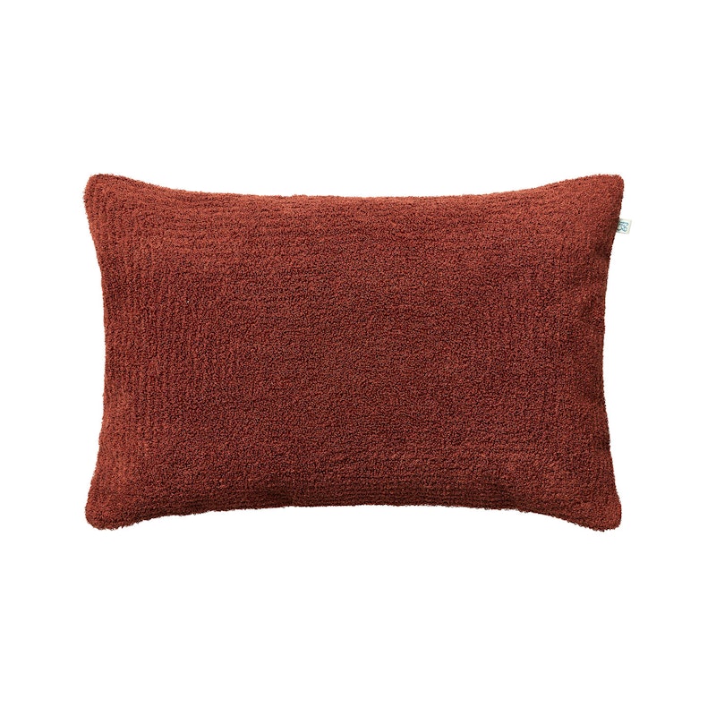 Mani Kissenbezug Bouclé-Stoff 40x60 cm, Terracotta