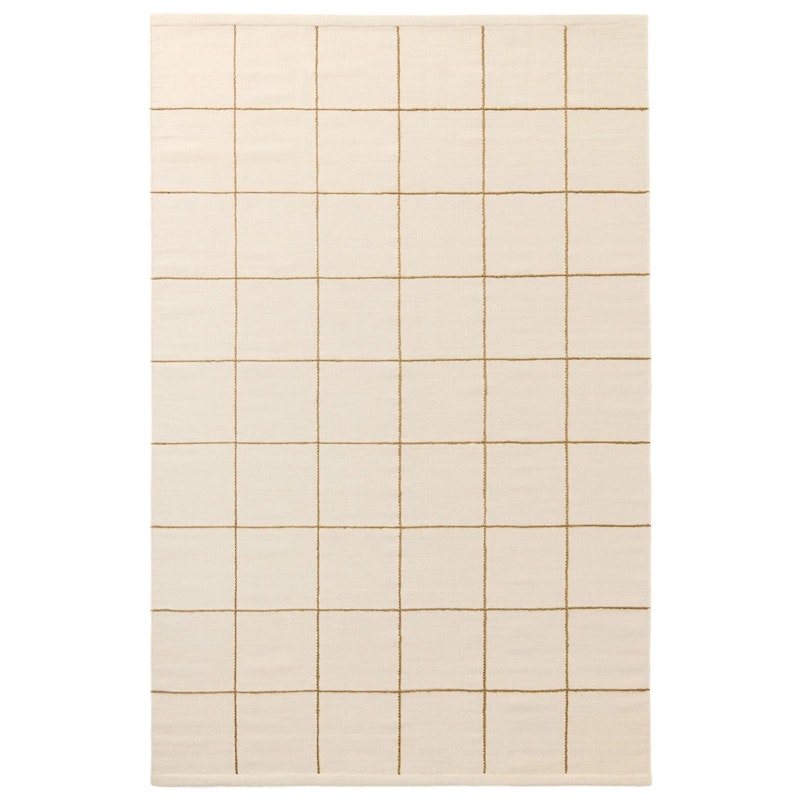Milan Teppich 180x270 cm, Beige / Altweiß