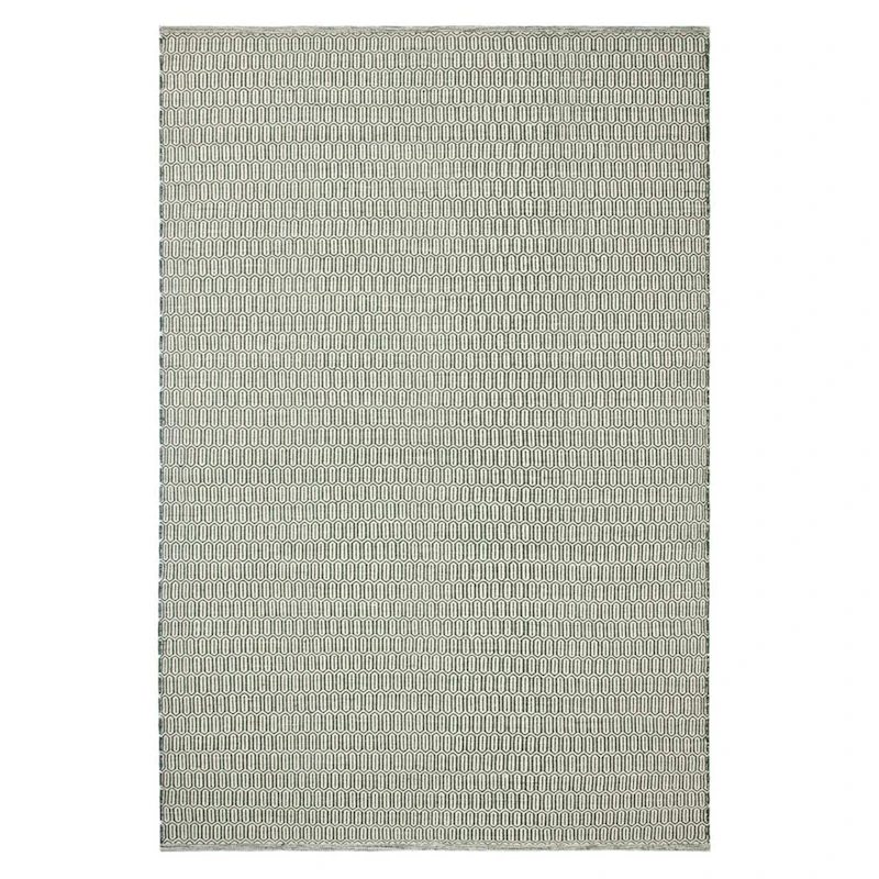 Mohini Wollteppich 170x240 cm, Grün