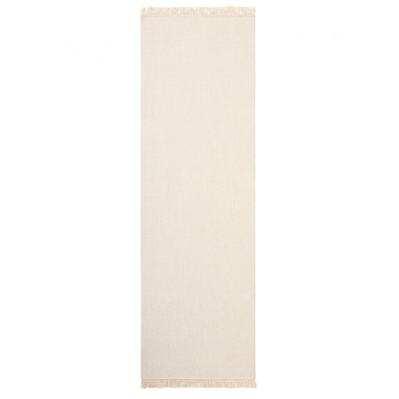 Nanda Teppich Altweiß, 80x250 cm