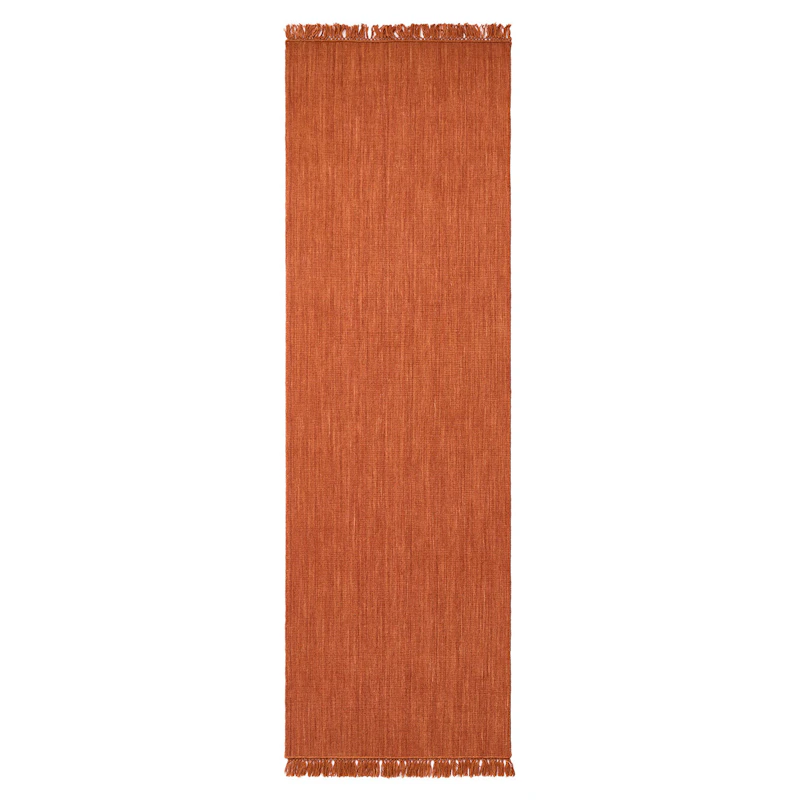 Nanda Teppich Rust Melange, 80x250 cm