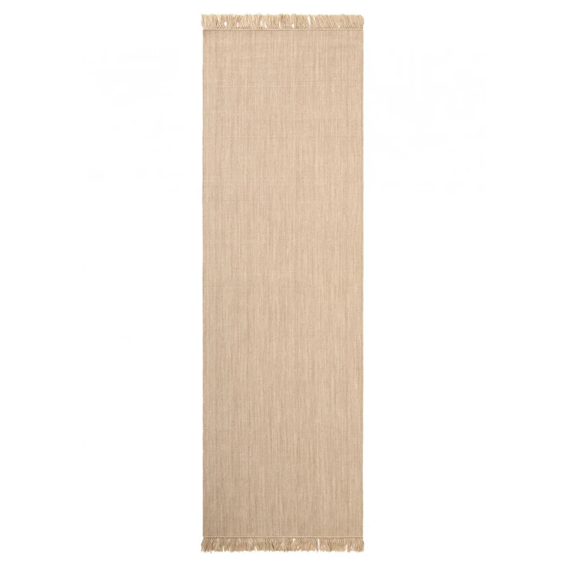 Nanda Teppich Hellbeige, 80x250 cm