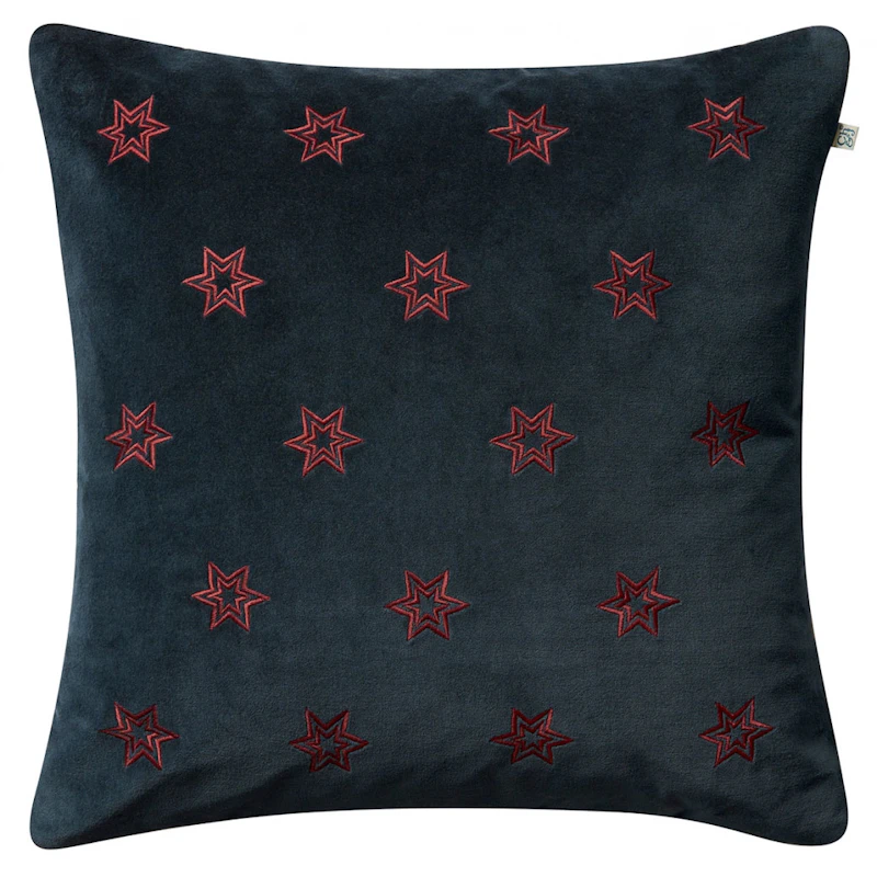 Star Kissenbezug 50x50 cm, Sea Blue