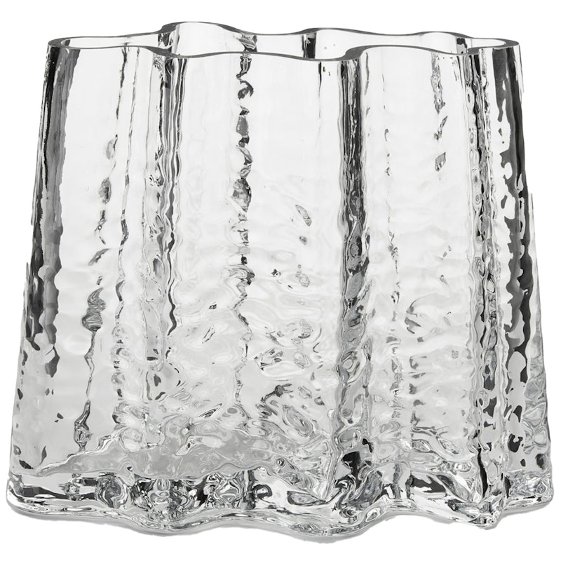 Gry Wide Vase H19 cm, Transparent