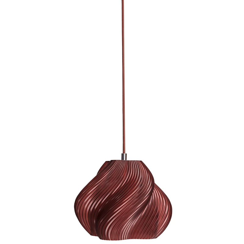 Soft Serve Hängelampe 01, Chrom / Cherry