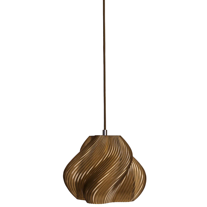 Soft Serve Hängelampe 01, Chrom / Caramel