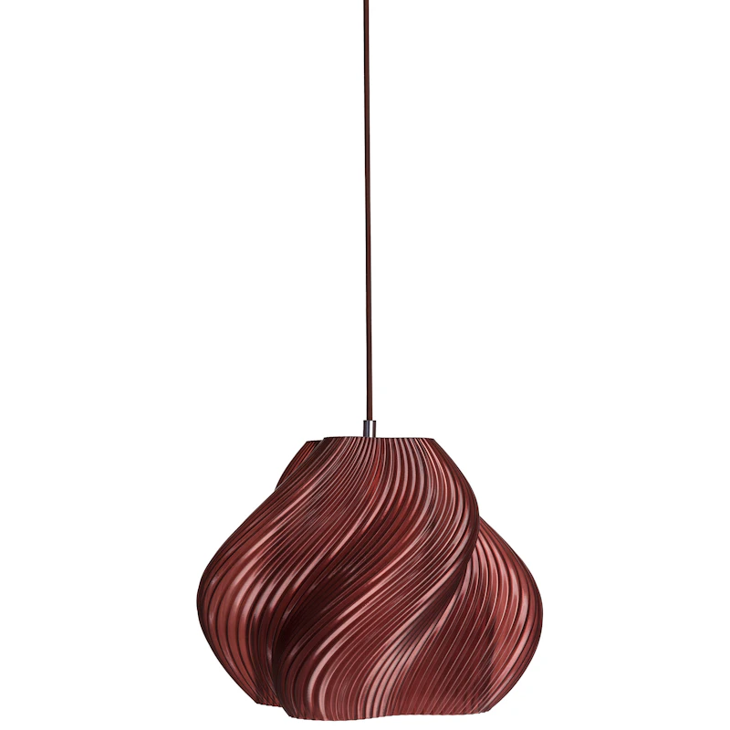 Soft Serve Hängelampe 02, Chrom / Cherry