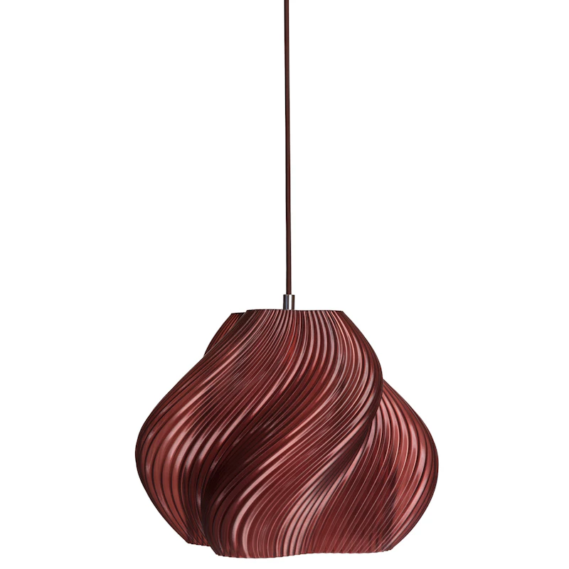 Soft Serve Hängelampe 03, Chrom / Cherry