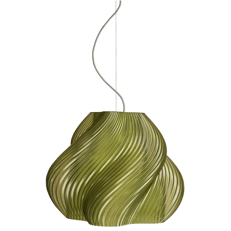 Soft Serve Hängelampe Mega, Chrom / Olive