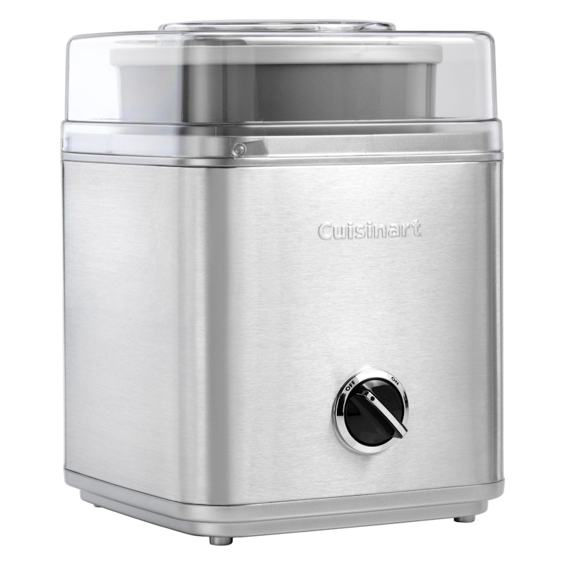 Ice Cream Deluxe Eismaschine 2 L, Stahlgrau