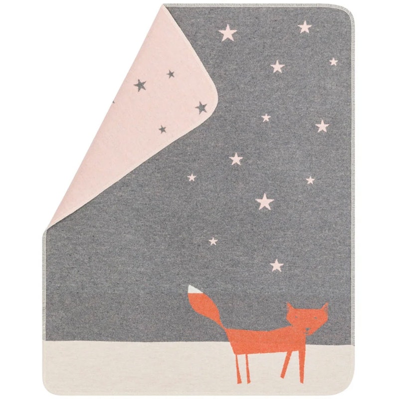 Juwel Babydecke 70x90 cm Fox, Grau