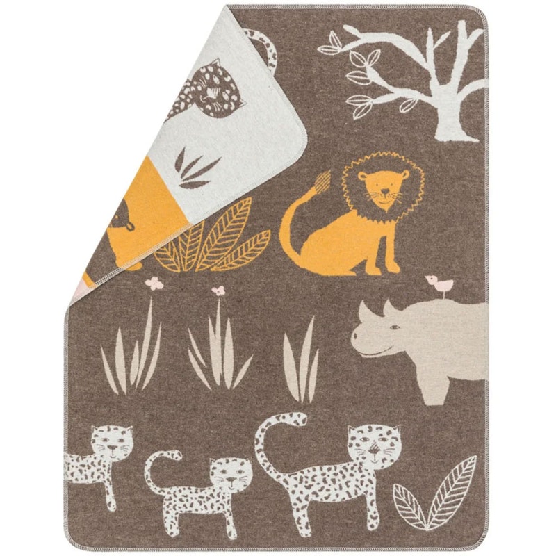 Juwel Babydecke 70x90 cm Djungle, Braun