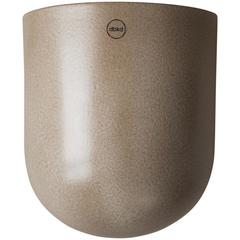 Cut Wall Pot Medium, White Wand-Blumentopf, M Beige