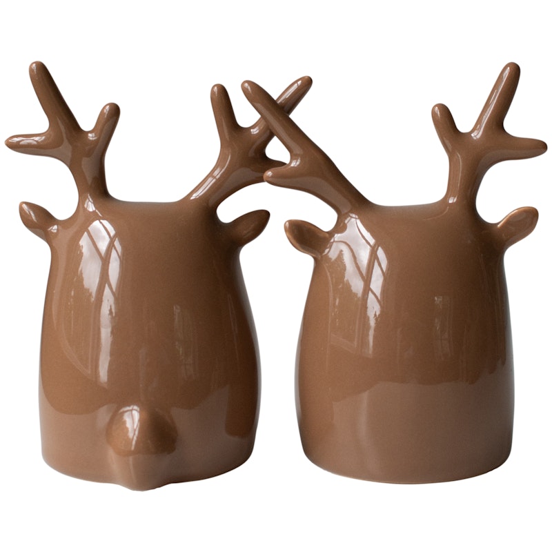 Deer Twins Dekorationen, Nougat