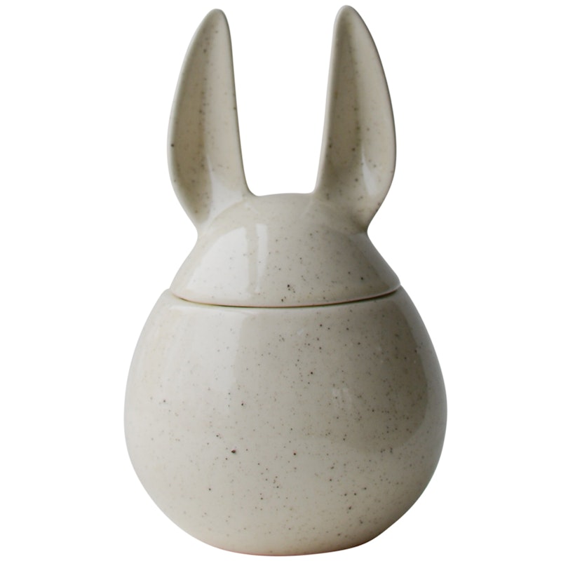 Eating Rabbit Dose mit Deckel 14 cm