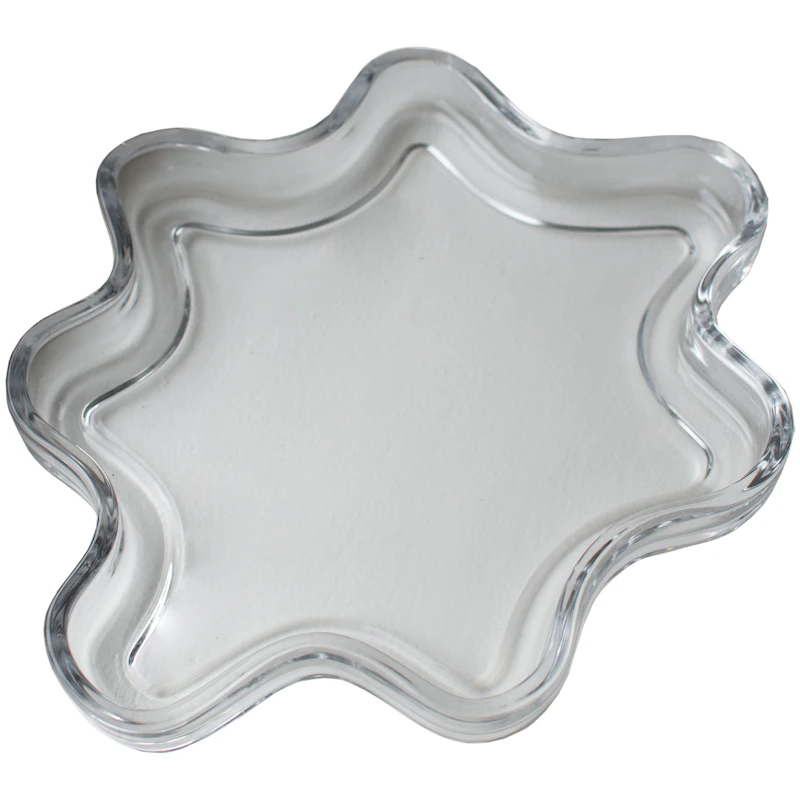 Filter Teller 22 cm, Transparent