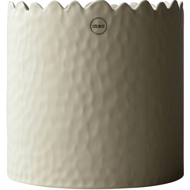 Flowery Topf Ø20 cm, Creme