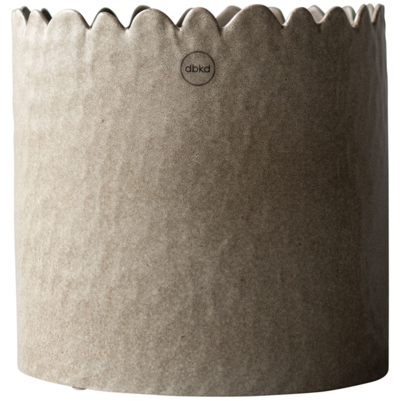 Flowery Topf Ø20 cm, Beige