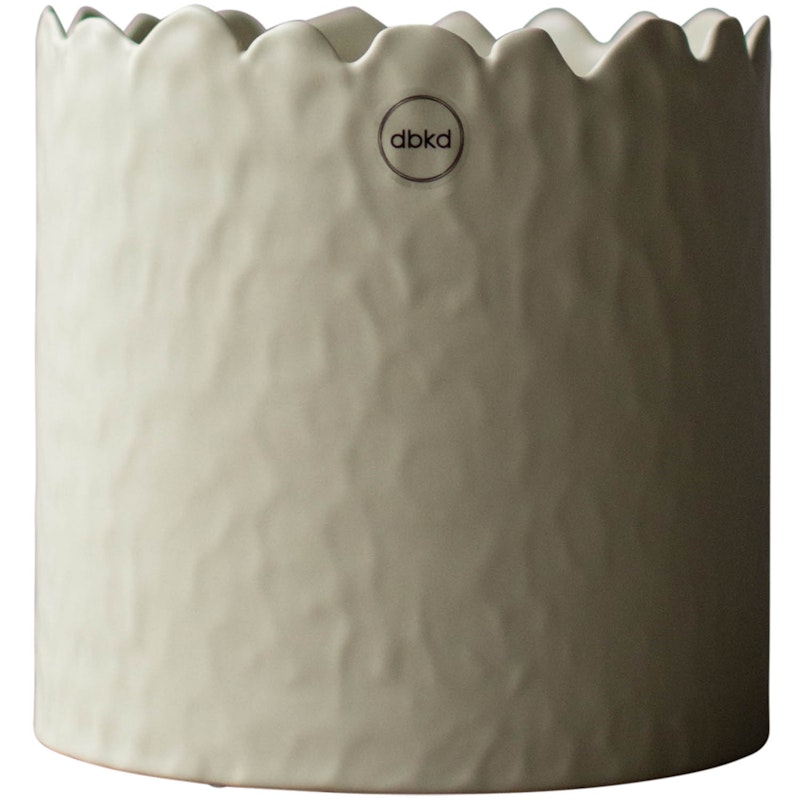 Flowery Topf Ø16 cm, Creme