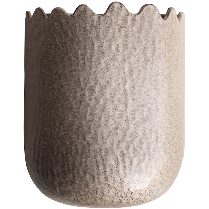 Flowery Wand-Blumentopf 24 cm, Beige