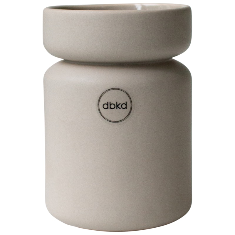 Neck Vase Klein, Taupe