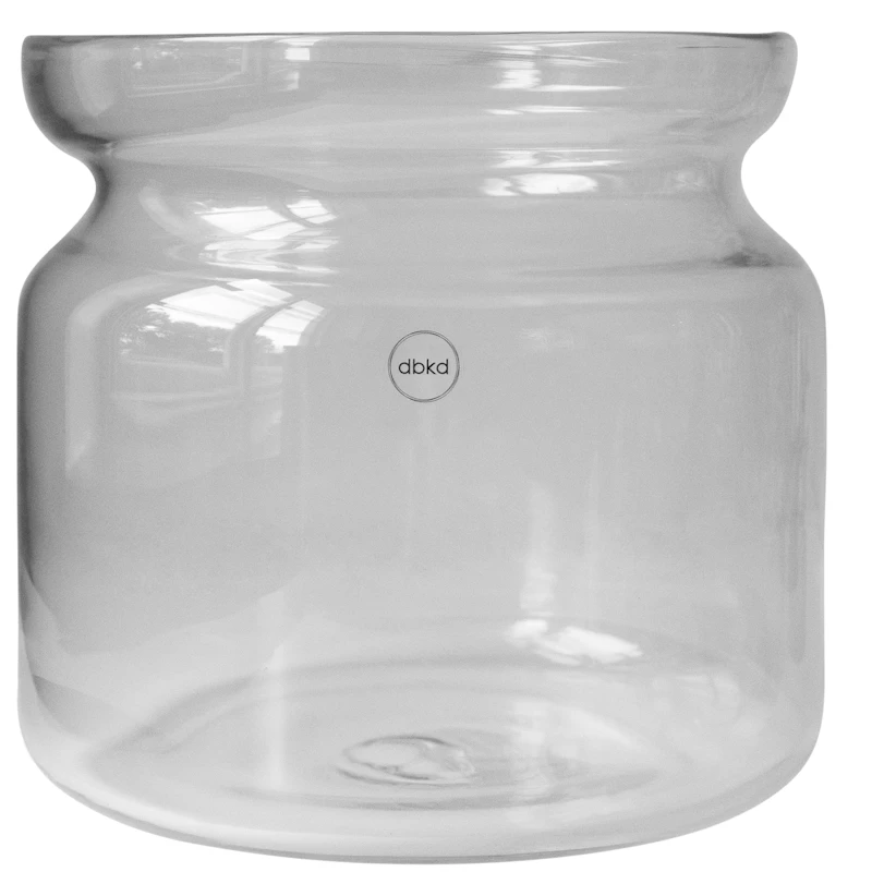 Neck Vase Extra Small, Transparent