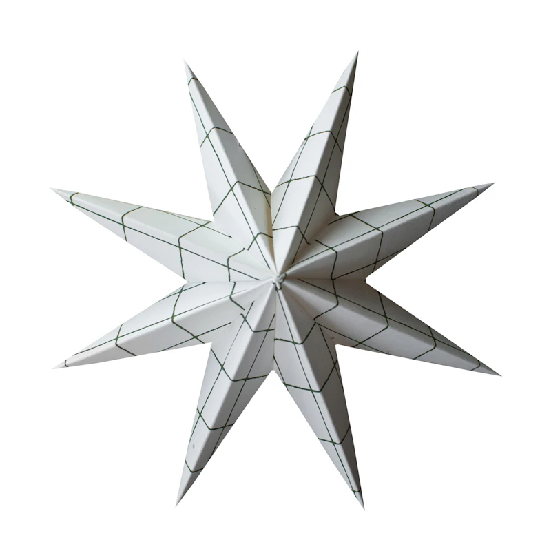Paper Weihnachtsstern Mittlerer, Square White