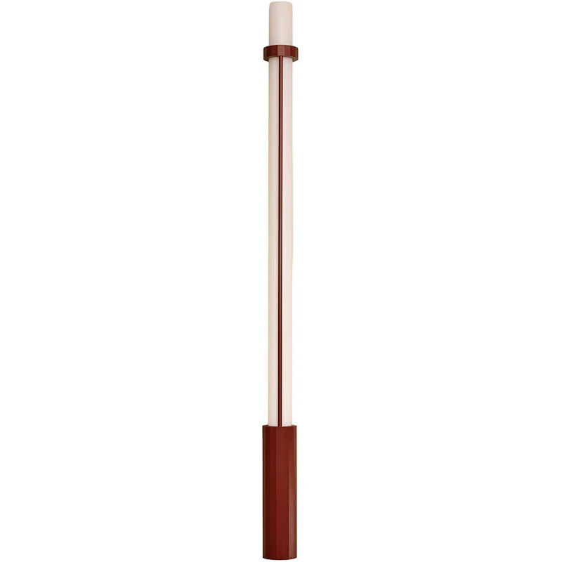 In Fine Wandleuchte 105 cm, Rot
