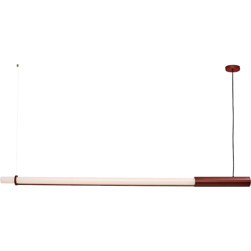 In Fine Hängelampe 160 cm, Rot