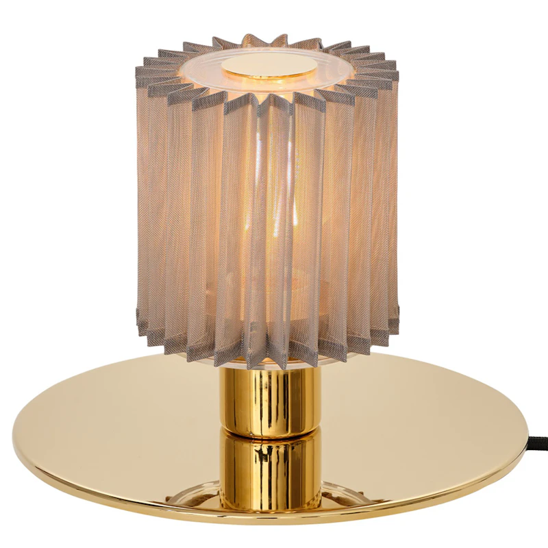 In the Sun 220 Tischlampe, Gold / Silbrig Mesh