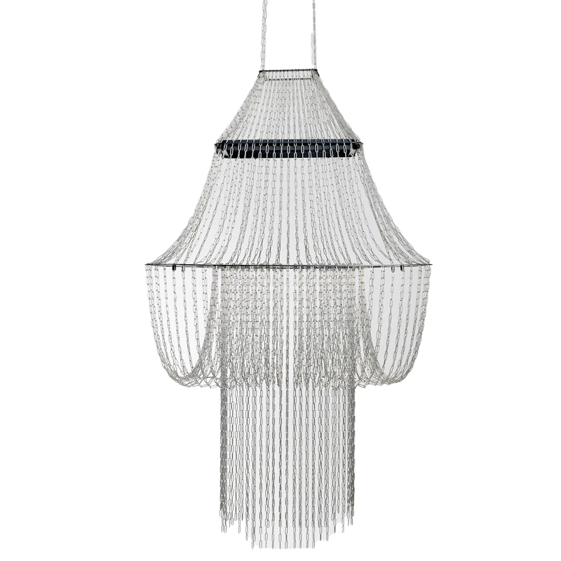 La Lampe C Kronleuchter, Edelstahl