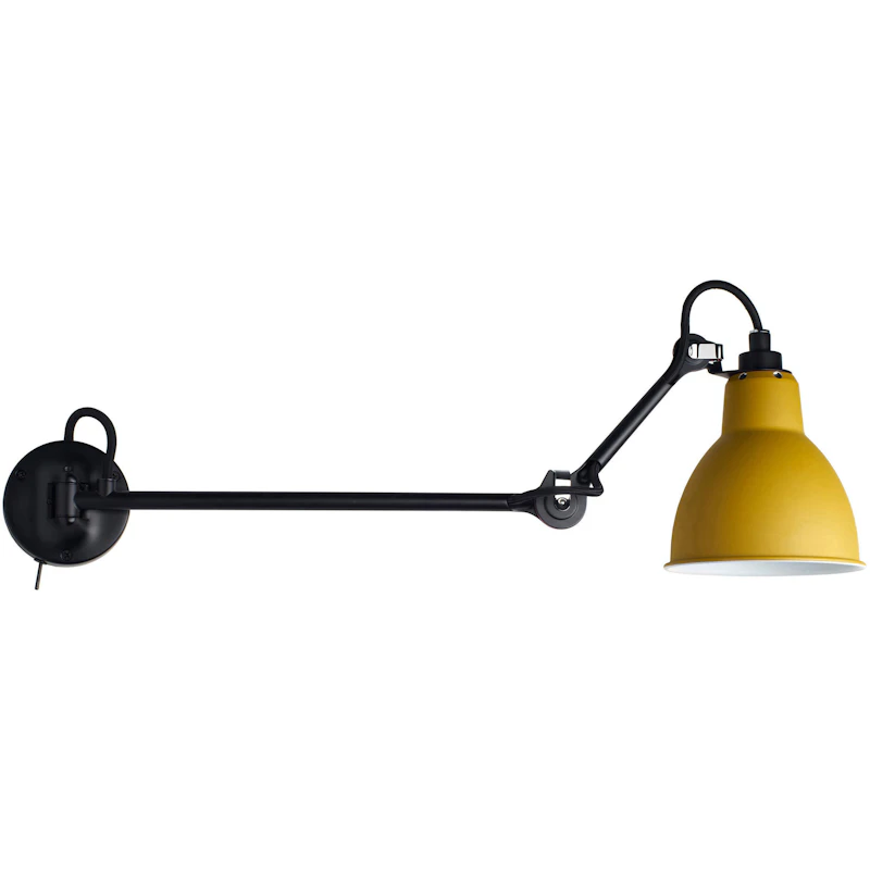 Lampe Gras N°204 L40 SW Wandleuchte, Gelb