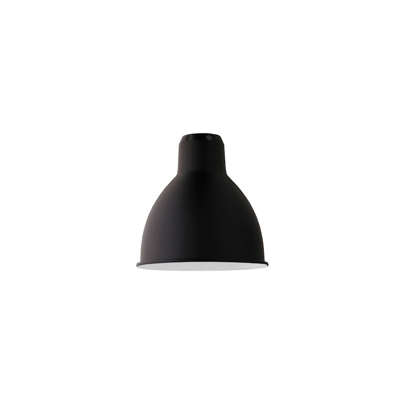 Lampe Gras SHA CLASSIC ROUND Lampenschirm, Schwarz
