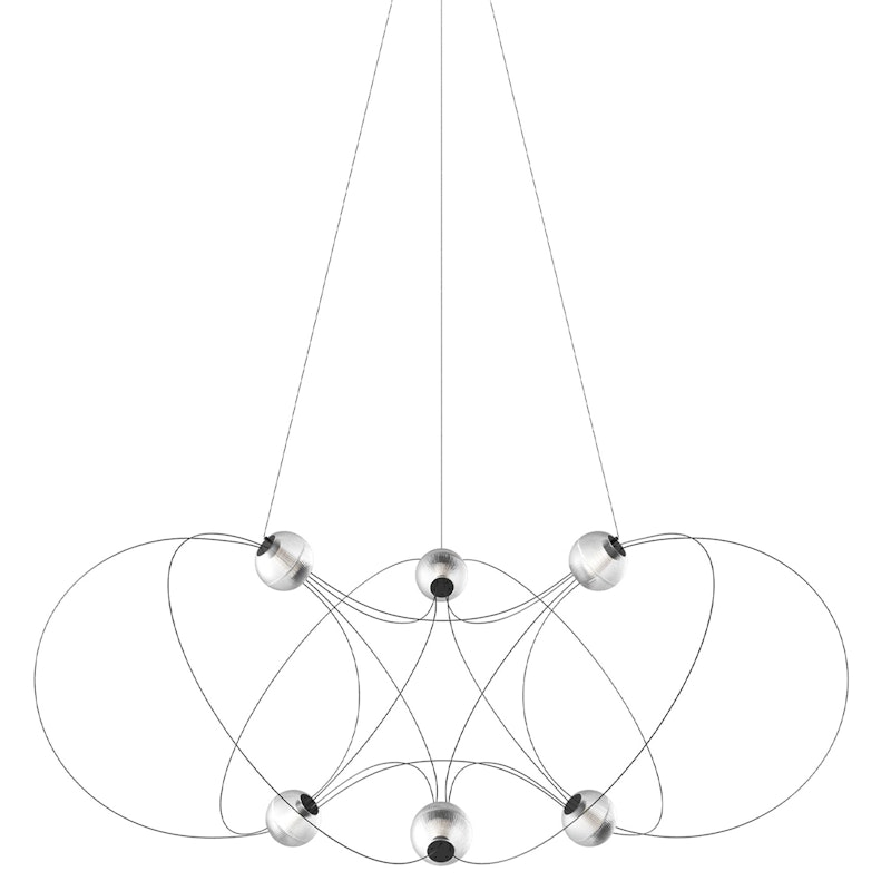 Munari Kronleuchter X6, Schwarz