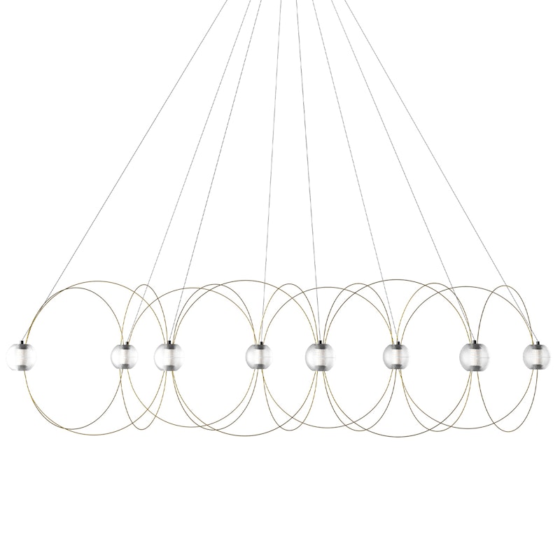 Munari Kronleuchter X8, Gold
