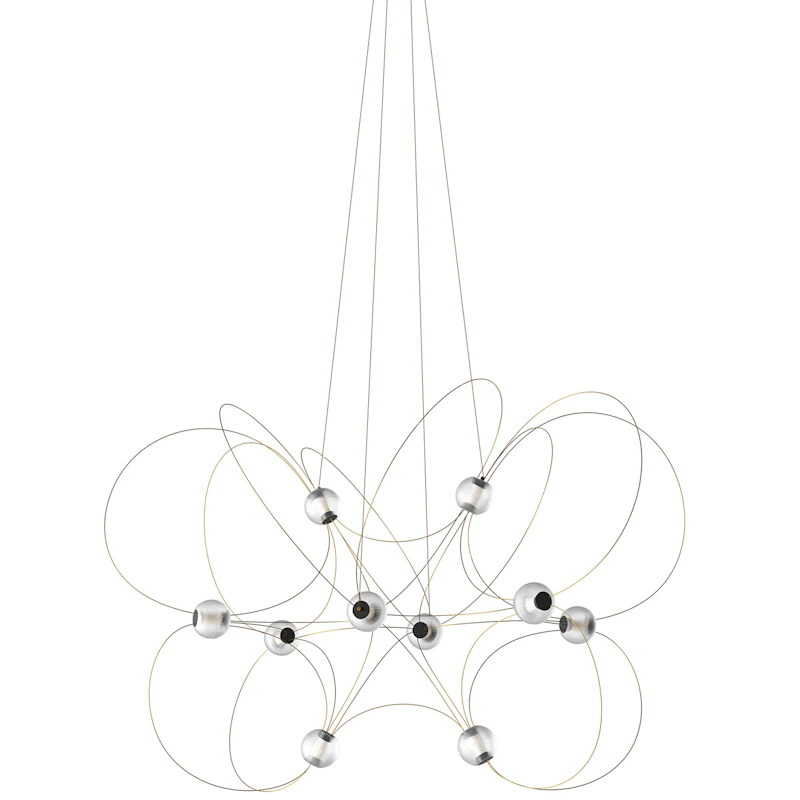 Munari Kronleuchter X10, Gold
