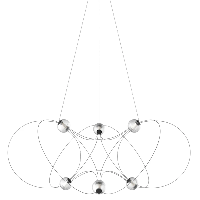 Munari Kronleuchter X6, Schwarz
