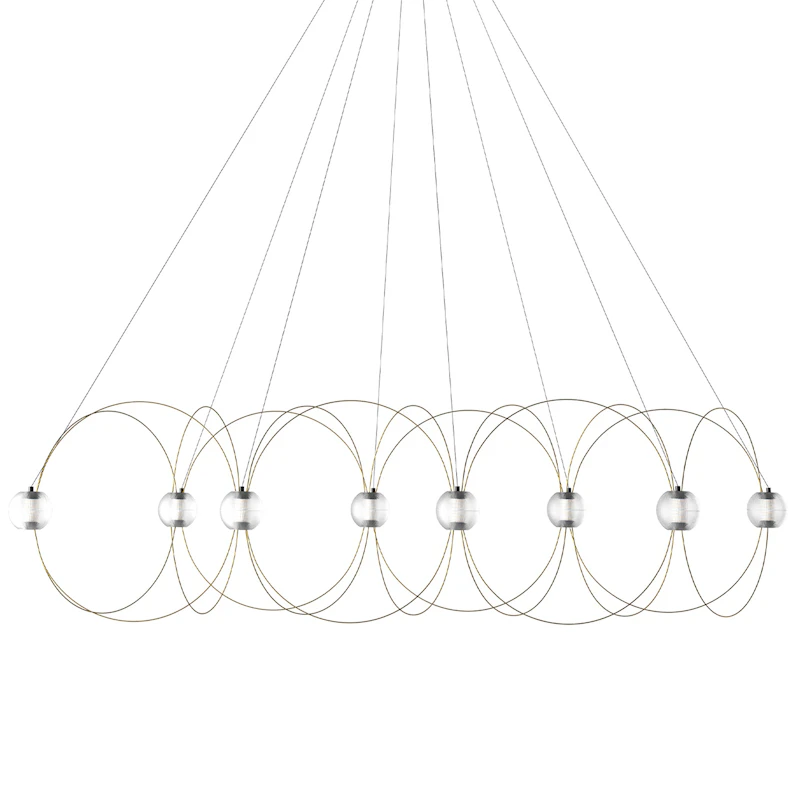 Munari Kronleuchter X8, Gold