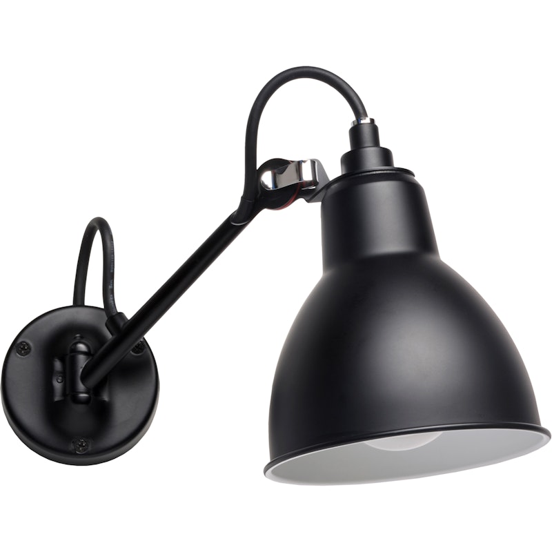 Lampe Gras N°104 Bathroom Wandleuchte, Schwarz