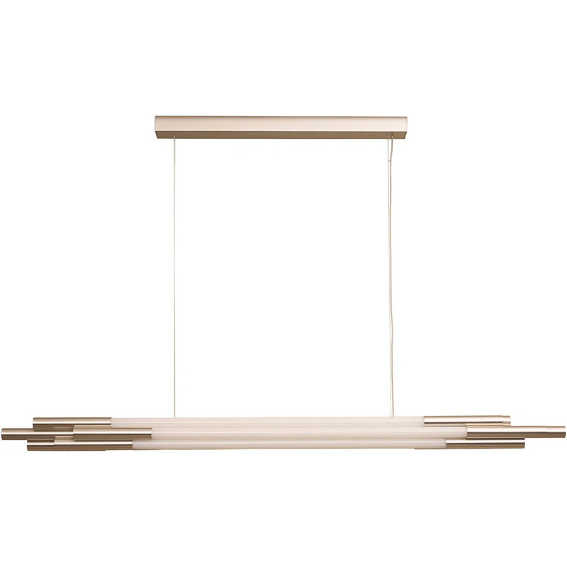 Org Hängelampe Horizontal 130 cm, Nickel