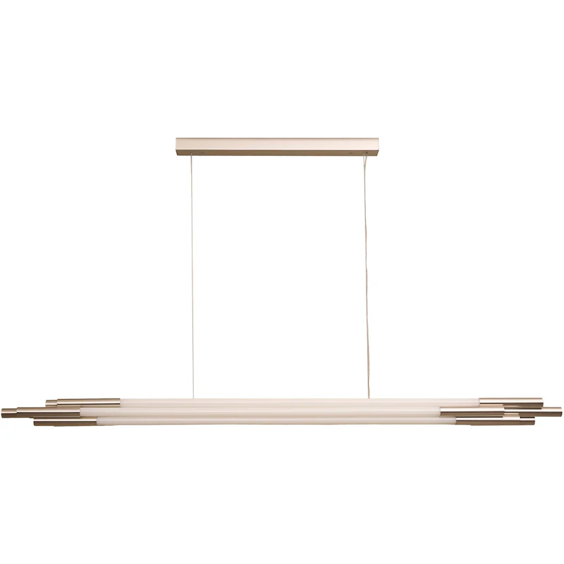 Org Hängelampe Horizontal 160 cm, Nickel