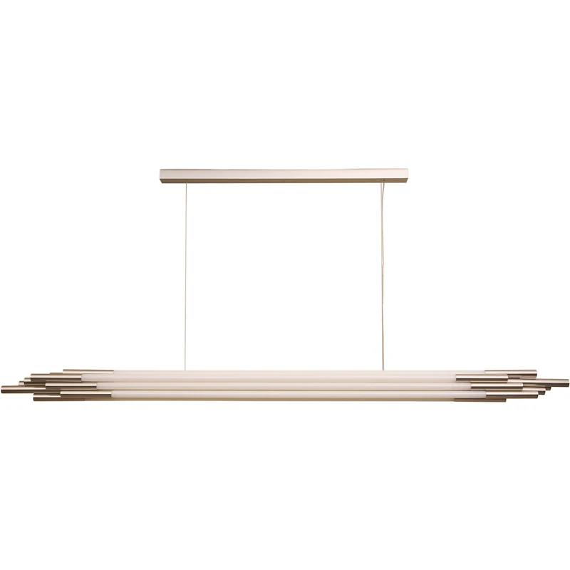 Org Hängelampe Horizontal 200 cm, Nickel