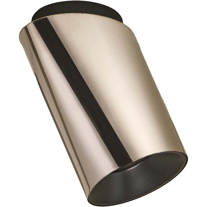 Tobo Rampenlicht Diagonal Ø8,5 cm, Nickel