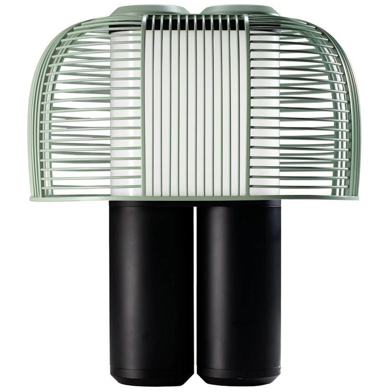 Yasuke Tischlampe, Schwarz / Grün
